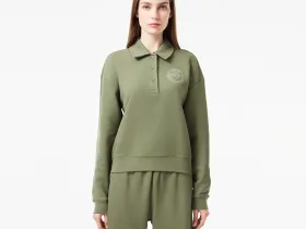 Женская флисовая толстовка-поло Lacoste