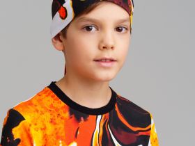 Бандана трикотажная для мальчиков, 2 шт в комплекте