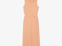 Женское платье-поло Lacoste с поясом