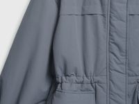 Куртка-парка с капюшоном, Серый