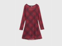 Сетчатое мини-платье для девочек, Фиолетовый