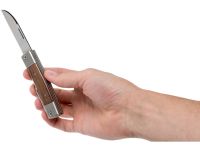 Складной нож LionSteel BestMan Two blades, сталь M390, рукоять Santos wood