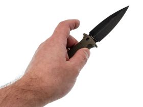 Тактический нож Daggerr Combat BW, сталь 8Cr14MoV, рукоять FRN, олива