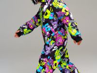 Комбинезон текстильный с полиуретановым покрытием для девочек