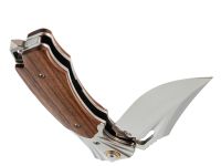 Складной нож Витязь B5292D, сталь Дамаск, рукоять древесина