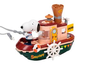 Snoopy 86907 Конструктор Снупи: Рыбалка на пароходе