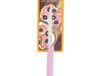 Столовый кухонный нож Okroshka Salad 11 см, 5cr15mov, рукоять пластик, розовый