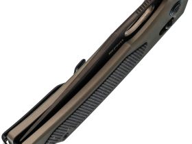 Складной нож SRM 9203-AK2, сталь 140Cr, рукоять алюминий/G10