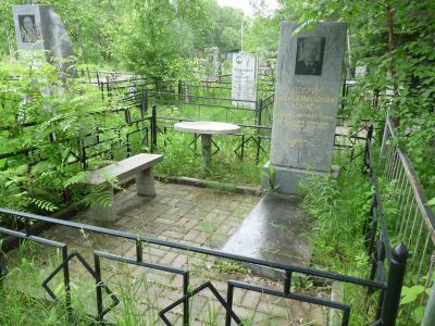 Могила Искрина Николая Михайловича (1918-1985), Героя Советского Союза