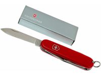 Нож перочинный Victorinox Sportsman, сталь X55CrMo14, рукоять Cellidor®, красный, 13 функций, 84мм