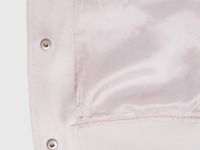 Сатиновый бомбер для девочек, Бежевый