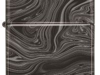 Зажигалка ZIPPO Marble Pattern Design с покрытием High Polish Black, латунь/сталь, чёрная