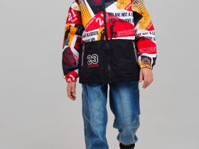 Куртка текстильная с полиуретановым покрытием для мальчиков (ветровка)