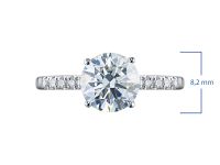Кольцо из белого золота э4712кц09231251