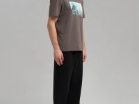 Футболка прямого кроя из хлопкового джерси