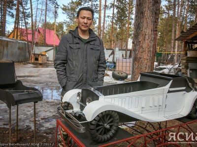 Необычные мангалы якутского спортсмена