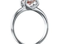 Помолвочное кольцо из белого золота э0912кц06200855_pink