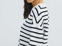 Джемпер плотной вязки, Белый