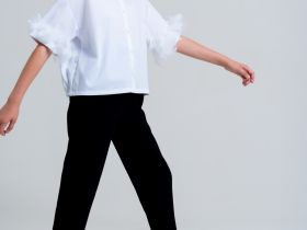 Блузка текстильная для девочек