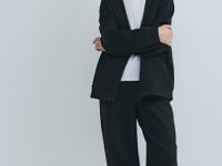 Брюки О-силуэта, Черный