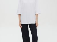 Футболка унисекс из хлопка оверсайз силуэта