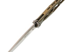 Складной нож НОКС Финка С "Elite", сталь М390, рукоять титан