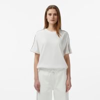 Женская хлопковая футболка Lacoste