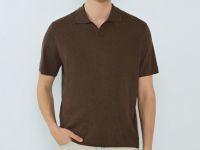 Вязаное поло, Серый