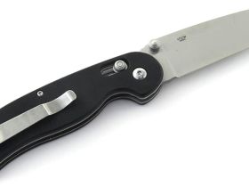 Складной нож Ganzo G727M, сталь 440C, туристический EDC нож, рукоять G10 черная