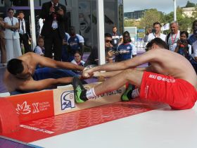 Определены победители международного турнира по мас-рестлингу компании «Железные дороги Якутии»