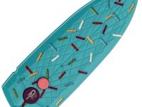 Складной нож Bestech Knives Ququ, сталь 14C28N, рукоять G10, розовый/голубой