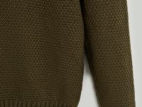 Джемпер с округлой горловиной прямого кроя