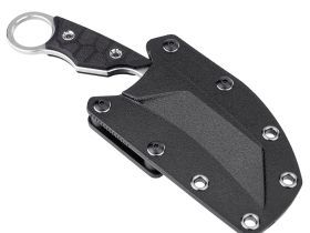 Нож с фиксированным клинком Ruike FS68-B, сталь 14C28N, рукоять G10, черный