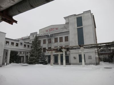 Здание Белгородской ТЭЦ, строительство которой начато в 1935 году по ленинскому плану ГОЭРЛО