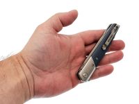 Складной нож Trivisa Leominor-03g, сталь K110, рукоять G10/сталь