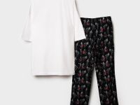 Комплект для мужчин: фуфайка (футболка) трикотажная, брюки текстильные