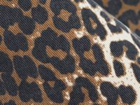 Широкие джинсы с леопардовым принтом для девочек, Мультицвет