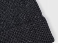 Шапка с отворотом, Серый