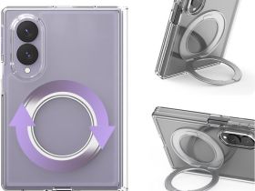 Чехол Araree Duple 360 M Stand для Galaxy Z Fold8 прозрачный