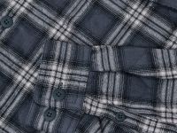 Утепленная куртка-рубашка в клетку