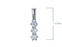 Подвеска из серебра э0612пд07070100