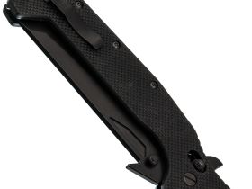 Складной нож Obertech ns-02 Tanto, сталь VG-10, рукоять G10, черный