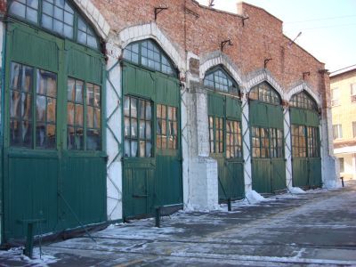 Локомотивное депо  станции Первая Речка - памятник промышленной архитектуры конца ХIХ века