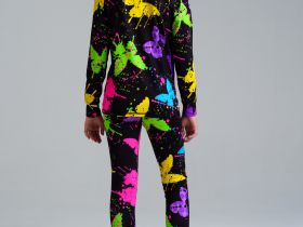 Термокомплект трикотажный для девочек: брюки, толстовка для эпизодического использования