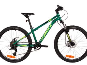 Подростковый велосипед Foxx Caiman JR, год 2025, цвет Зеленый, ростовка 12