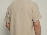 Рубашка с коротким рукавом из хлопка