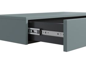 Консоль Лигес 80x35 Серо-зеленый