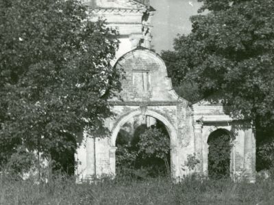 Ворота ограды