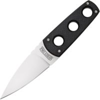 Нож с фиксированным клинком Cold Steel Secret Edge, сталь AUS-8A, рукоять G10, черный