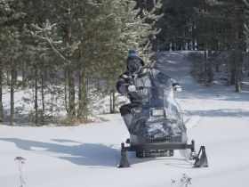 Мини-снегоход БУРЛАК-М Егерь 17 л.с.